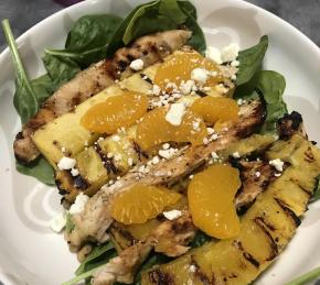 Grilled Pineapple Salad Photo