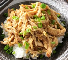 Slow Cooker Teriyaki Pulled Chicken Photo