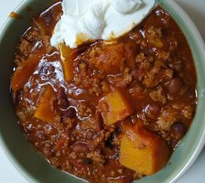 Turkey and Butternut Squash Chili Photo