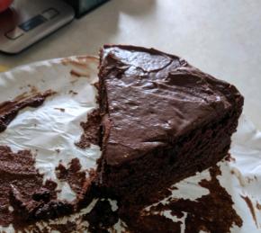 Salad Dressing Chocolate Cake Photo