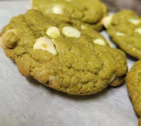 Matcha Green Tea Chocolate Chip Cookies Photo