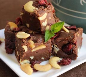 Perfect Cranberry Cashew Fudge Photo