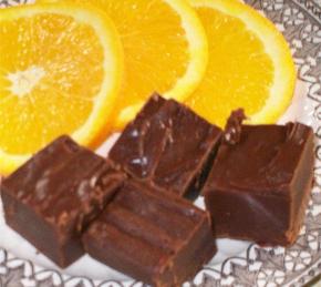 Orange Flavored Fudge Photo