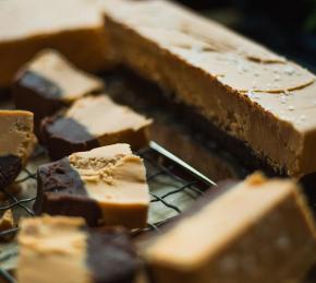 Black Bottom Butterscotch Fudge Photo