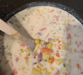 Potato, Bacon, and Corn Chowder Photo