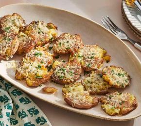 Crispy Smashed Potatoes Photo