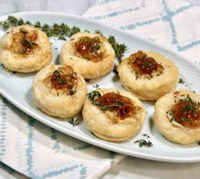 Cheese Fig Puff Pastry Bites Photo