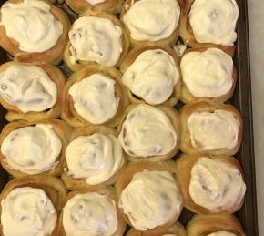 Grandma's Orange Rolls with Orange Cream Cheese Frosting Photo