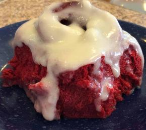 Red Velvet Cinnamon Rolls Photo