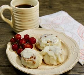 Two Ingredient Dough Cinnamon Rolls Photo