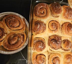 Vegan Bread Machine Cinnamon Rolls Photo