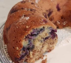 Blueberry Sour Cream Coffee Cake Photo