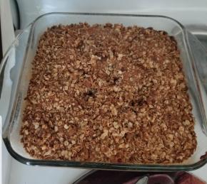 Banana Oatmeal Crumb Cake Photo