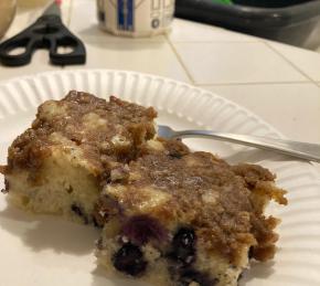 Sugar Free Blueberry Coffee Cake Photo