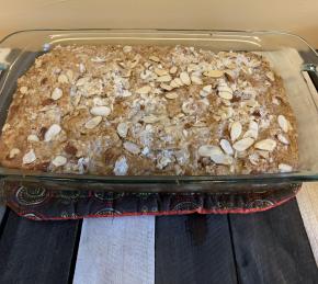 Almond Rhubarb Coffee Cake Photo