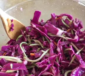 Red Cabbage Salad Photo