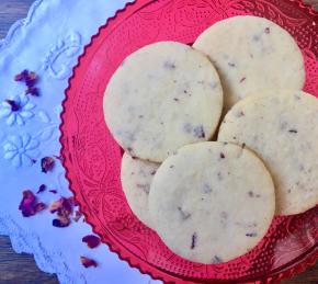 Rose Petal Cookies Photo