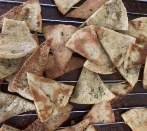 Homemade Pita Chips Photo