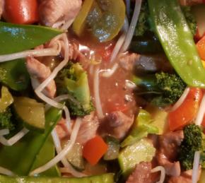 Stir-Fry Chicken and Vegetables Photo
