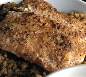 Pan-Fried Wild Salmon Photo