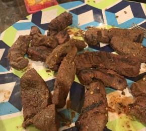 Emily's Marinated Venison Steaks Photo