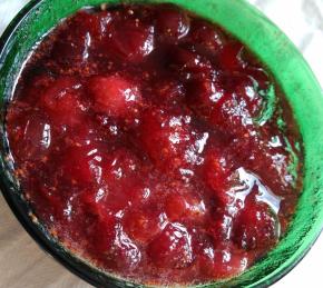 Cranberry Sauce with Orange Juice Photo