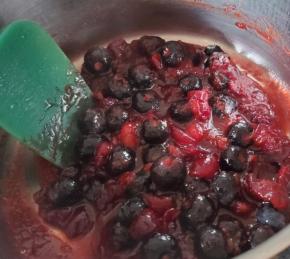 Blue Cranberry Sauce Photo