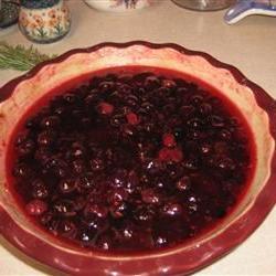 Cranberry Sauce with Bourbon Photo