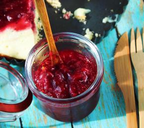 Cranberry Sauce with Orange Juice and Brown Sugar Photo