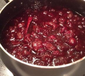 Dried Cherry and Cranberry Sauce Photo