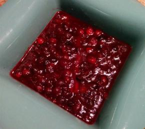 Ginger-Cinnamon Cranberry Sauce Photo