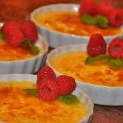 White Chocolate Macadamia Creme Brulee Photo