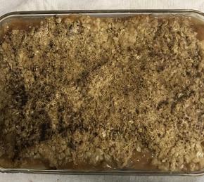 Apple Rhubarb Crisp Photo