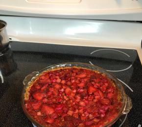 Rhubarb and Strawberry Crisp Photo