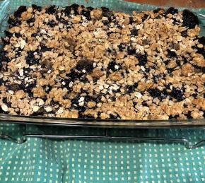 Frozen Blueberry Crisp Photo