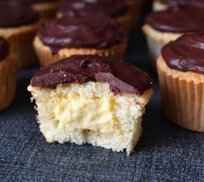 Boston Cream Pie Cupcakes Photo