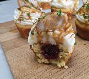 Savory Thanksgiving Cupcakes Photo