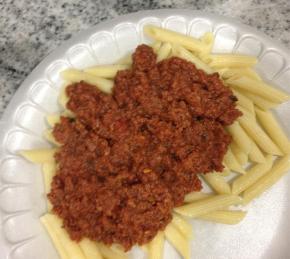 Spaghetti with Corned Beef Photo