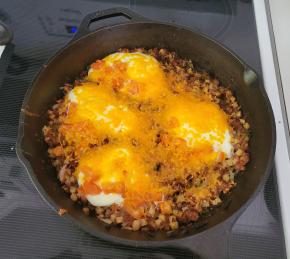 One Skillet Corned Beef Hash Breakfast Photo