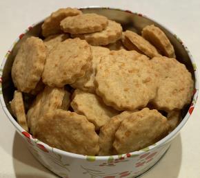 3-Ingredient Parmesan Cookies Photo