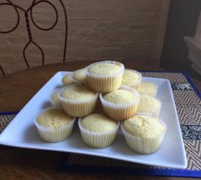 Vanilla Cupcakes with Swiss Meringue Buttercream Photo