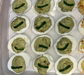 Avocado Deviled Eggs Photo