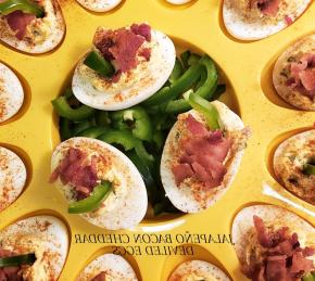 Jalapeno Bacon Cheddar Deviled Eggs Photo