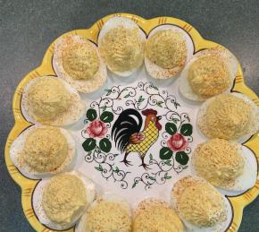 Fully Loaded Deviled Eggs Photo