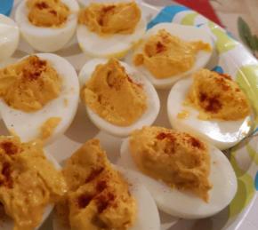 Sriracha Deviled Eggs Photo