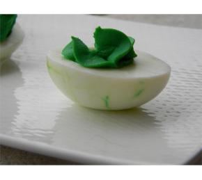 St. Patrick's Day Deviled Eggs Photo