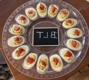 BLT Deviled Eggs Photo