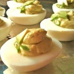 No Mayo Deviled Eggs Photo