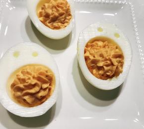 Harissa Deviled Eggs Photo