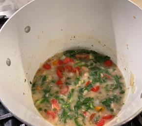 Bean Soup with Kale Photo